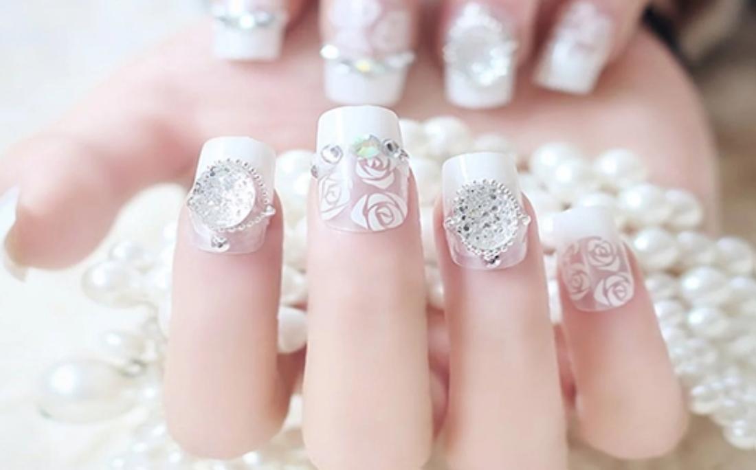 10 mẫu nail cô dâu đẹp đơn giản nhẹ nhàng hiện đại và sang chảnh