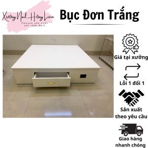 Bục Đơn Trắng [Xưởng Nail Hồng Liêm] Chống nước Bền Độ bóng cao