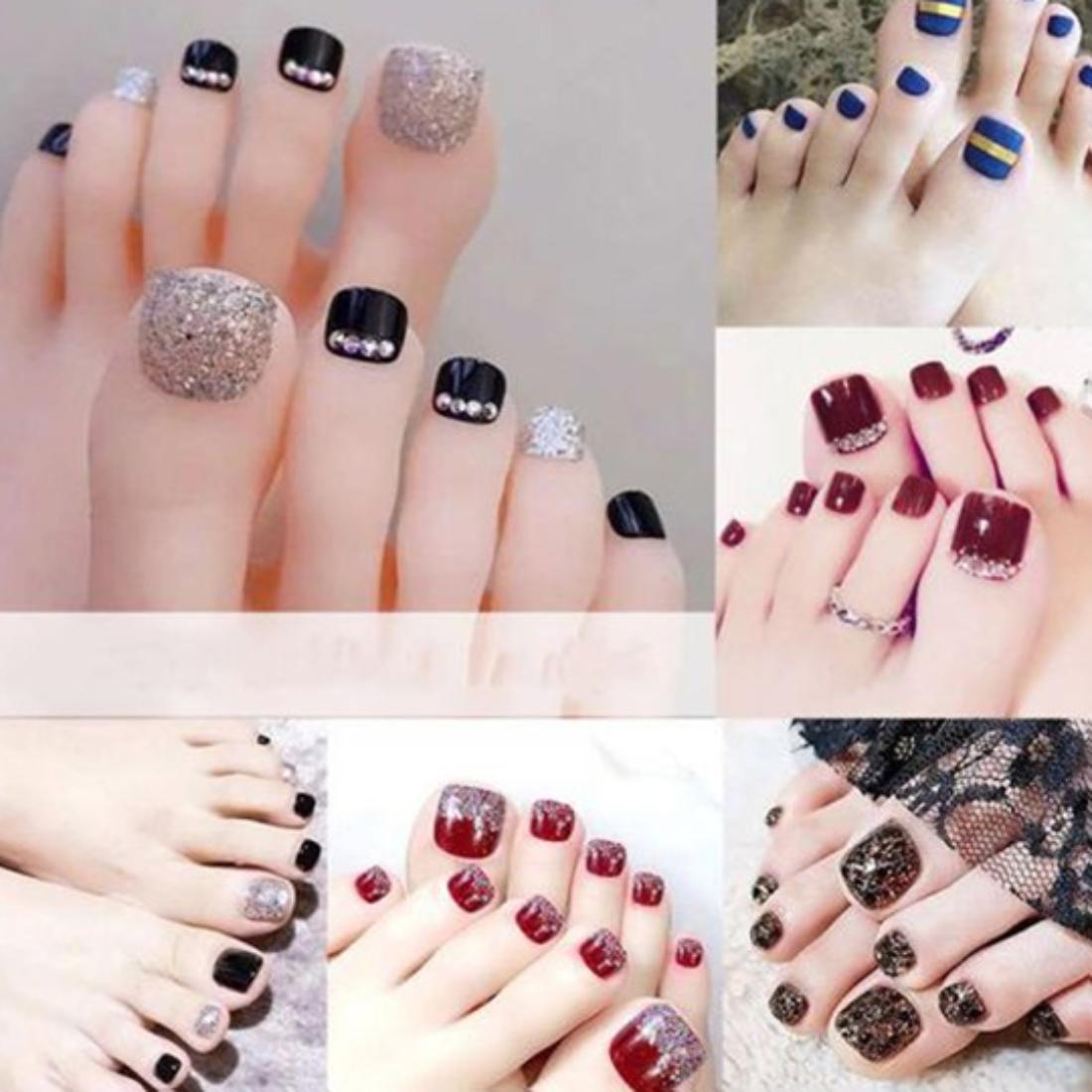 Những mẫu nail chân đẹp đơn giản nhẹ nhàng dẫn đầu xu hướng năm 2021