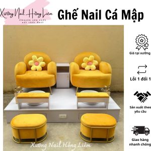 Bục Đơn Trắng [Xưởng Nail Hồng Liêm] Chống nước Bền Độ bóng cao